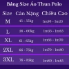 Áo Polo Đen Trơn Nam Nữ Ngắn Tay Vải Cá Sấu Co Dãn 4 Chiều Thoáng Mát - Giảm còn 60k 9