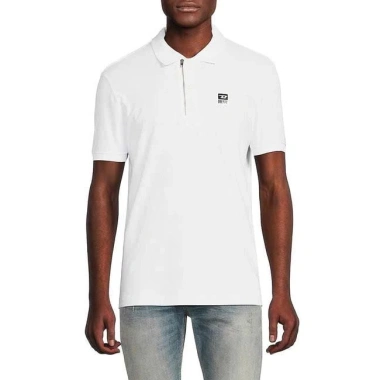 Áo Polo Diesel Harry Nam Trắng Zip Đường Dây, Chính Hãng, Giảm Giá 22% - 1.4 Triệu