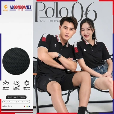 Áo Polo Egan 06 Thời Trang Đa Năng, Thể Thao – Giá 440k, Thoải Mái, Dễ Phối Đồ
