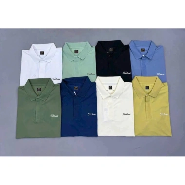 Áo polo golf Titleist size châu Á 9 - 9 màu thun lạnh tici co dãn 4 chiều không nhăn 565k