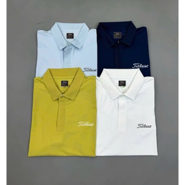 Áo polo golf Titleist size châu Á 9 - 9 màu thun lạnh tici co dãn 4 chiều không nhăn 565k
