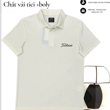 Áo polo golf Titleist size châu Á 9 - 9 màu thun lạnh tici co dãn 4 chiều không nhăn 565k 4 Áo polo golf Titleist size châu Á 9 - 9 màu thun lạnh tici co dãn 4 chiều không nhăn 565k 4