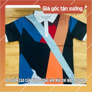 Áo Polo Họa Tiết Cao Cấp 2.024 Nam Nữ Đầy Đủ Kích Cỡ Chính Hãng The Action Giá 120k