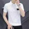 Áo Polo Ice Silk Hàn Quốc Jacquard Thoáng Khí FlowSlim-fit Tay Ngắn 1/2 Miếng 6