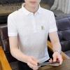 Áo Polo Ice Silk Hàn Quốc Jacquard Thoáng Khí FlowSlim-fit Tay Ngắn 1/2 Miếng 8