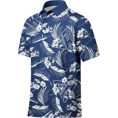 Áo polo nam chống mồ hôi họa tiết cổ điển, thích hợp golf và đi bộ, giảm giá 286.200₫