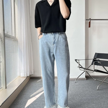 Áo polo nam cổ vest cộc tay cotton mềm mịn, thoáng mát, form dáng đẹp - Giảm 20%