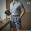 Áo polo nam Dệt kim THE D Regular Fit - Len Cotton Viscose, giảm còn 799.000₫ 3
