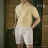 Áo polo nam dệt kim THE D Slim Fit Cotton Viscose Silk cao cấp - 499.000₫ 4