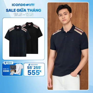 Áo Polo Nam ICONDENIM Color Ridge PLID238 – Thời trang, thoải mái, giá 319.000₫ Áo Polo Nam ICONDENIM Color Ridge PLID238 – Thời trang, thoải mái, giá 319.000₫