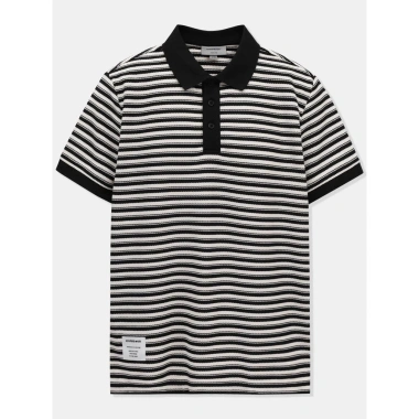 Áo Polo Nam ICONDENIM Hoạ Tiết Braided Stripes Regular - Giá 399.000 VNĐ, giảm 79.000 3 Áo Polo Nam ICONDENIM Hoạ Tiết Braided Stripes Regular - Giá 399.000 VNĐ, giảm 79.000 3