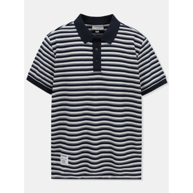 Áo Polo Nam ICONDENIM Hoạ Tiết Braided Stripes Regular - Giá 399.000 VNĐ, giảm 79.000 5 Áo Polo Nam ICONDENIM Hoạ Tiết Braided Stripes Regular - Giá 399.000 VNĐ, giảm 79.000 5