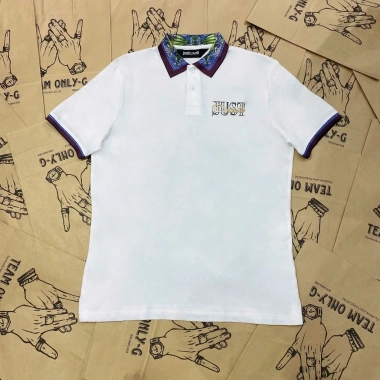 Áo Polo Nam Just Cavalli White Cotton Hotttrend 2.024 - Giá Ưu Đãi 2.250.000 VND