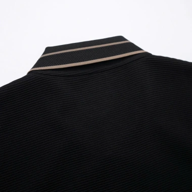 Áo polo nam LADOS-9.195 thêu ngựa, vải thun vân ngang, năng động, chỉ 208.000₫