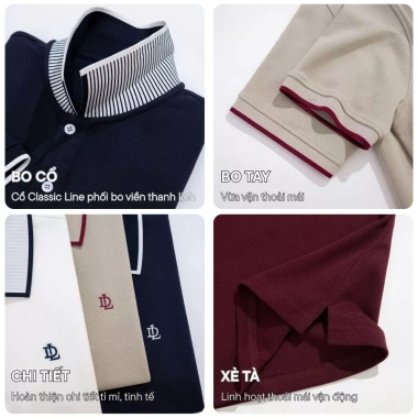 Áo Polo Nam LADOS 9.226 Regular Fit, Cá Sấu Interlock, Sang Trọng, Giá 208.000₫ 3 Áo Polo Nam LADOS 9.226 Regular Fit, Cá Sấu Interlock, Sang Trọng, Giá 208.000₫ 3