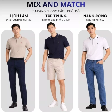 Áo Polo Nam LADOS 9.226 Regular Fit, Cá Sấu Interlock, Sang Trọng, Giá 208.000₫ 6 Áo Polo Nam LADOS 9.226 Regular Fit, Cá Sấu Interlock, Sang Trọng, Giá 208.000₫ 6
