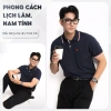 Áo Polo Nam LADOS-9.262 Thun Cá Sấu CVC Mềm Mại, Thoáng Khí, Viền Trụ Cổ, Sang Trọng – 239k 4