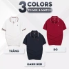 Áo Polo Nam LADOS-9.262 Thun Cá Sấu CVC Mềm Mại, Thoáng Khí, Viền Trụ Cổ, Sang Trọng – 239k 6