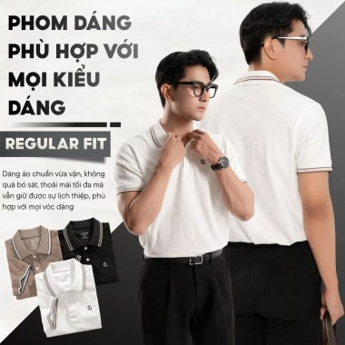 Áo Polo Nam LADOS-9.268 Vải Jacquard Cao Cấp, Cổ Phối Viền Sang Trọng, 217.000₫ – Dễ Phối Đồ 6 Áo Polo Nam LADOS-9.268 Vải Jacquard Cao Cấp, Cổ Phối Viền Sang Trọng, 217.000₫ – Dễ Phối Đồ 6