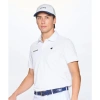 Áo polo nam Le Coq Golf LG5SHS16MV-WH00, chất liệu thoáng mát, giảm giá 19%