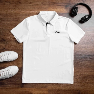 Áo Polo Nam LiNing Chính Hãng - Vải Co Giãn Thoáng Mát, Cổ Thể Thao - 198.000đ