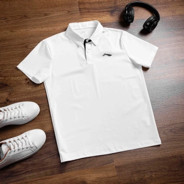 Áo Polo Nam LiNing Chính Hãng - Vải Co Giãn Thoáng Mát, Cổ Thể Thao - 198.000đ