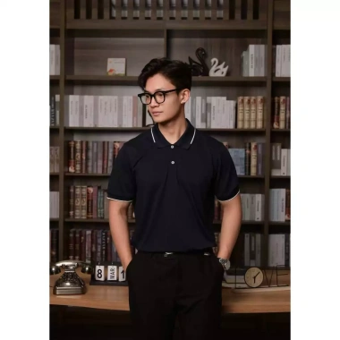 Áo Polo nam Morus M1 cotton 100% basic, viền cổ và tay cao cấp - Giá 449.000₫ 5