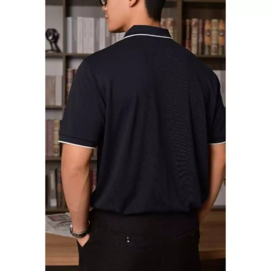 Áo Polo nam Morus M1 cotton 100% basic, viền cổ và tay cao cấp - Giá 449.000₫ 6