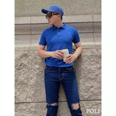 Áo polo nam POLI MAN smart cotton xuất xịn - Nam tính, thanh lịch, sang trọng, 100.000₫