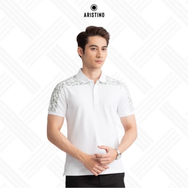 Áo Polo Nam tay ngắn Aristino Cotton Organic dáng slim, cổ dệt cao cấp giảm giá 17% chỉ 297.5k
