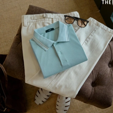 Áo Polo Nam THE D Regular - Nhiều Màu, Cotton Cao Cấp, Giảm Giá 399.000₫