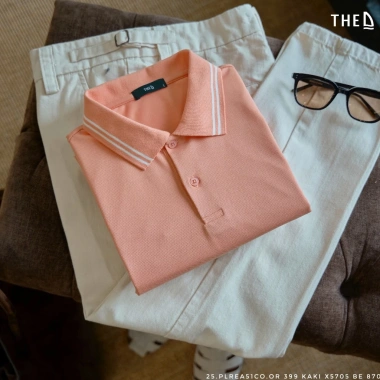 Áo Polo Nam THE D Regular - Nhiều Màu, Cotton Cao Cấp, Giảm Giá 399.000₫ 7