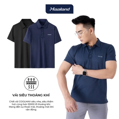 Áo Polo Nam Thể Thao Coolmax Mát Lạnh Co Giãn Thời Trang Hè 2.025 Haaland E21 199k