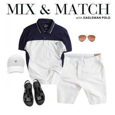 Áo polo nam TORANO EAGLEMAN POLO GSTP047 thấm hút, nhanh khô, thoáng khí Giá giảm 20% chỉ 480.000₫