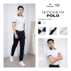 Áo polo nam TORANO MONOGRAM POLO bo kẻ thoáng khí cotton 345k giảm còn 288k 3