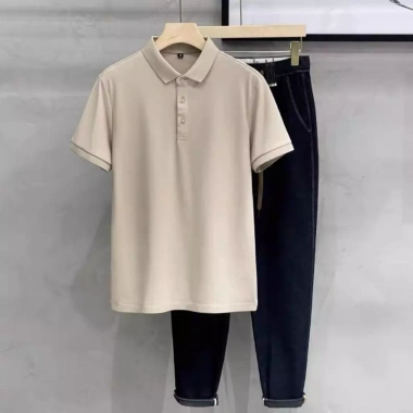 Áo Polo Nam UMA MEN Trơn Basic Cotton Cá Sấu – Mềm Mát, Kiểu Dáng Đơn Giản, Giá 88.200đ 2