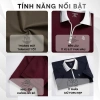 Áo Polo Ngắn Tay Nam LADOS-9.223 Cá Sấu Interlock Dây Kéo Sang Trọng - 219.000₫ 3
