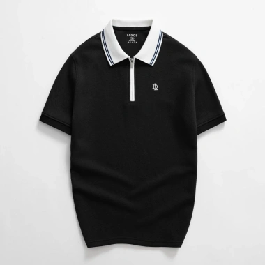Áo Polo Ngắn Tay Nam LADOS-9.223 Cá Sấu Interlock Dây Kéo Sang Trọng - 219.000₫