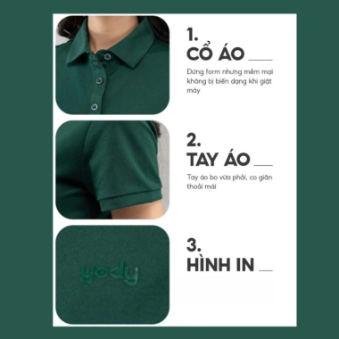 Áo Polo Nữ Cotton Chống Nhăn Nhàu, Thoáng Mát - Giá 79.900 Đ, Giá Gốc 102.272 5 Áo Polo Nữ Cotton Chống Nhăn Nhàu, Thoáng Mát - Giá 79.900 Đ, Giá Gốc 102.272 5