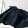 Áo polo sơ mi xanh navy cotton ve tay ngắn nam nữ - mùa hè giảm giá 153.964₫ 2