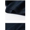 Áo polo sơ mi xanh navy cotton ve tay ngắn nam nữ - mùa hè giảm giá 153.964₫ 8