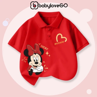 Áo polo Tết bé gái BabyloveGO cổ bẻ thanh lịch, giảm giá 159k - Đi học, đi chơi 8