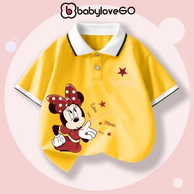 Áo polo Tết bé gái BabyloveGO cổ bẻ thanh lịch, giảm giá 159k - Đi học, đi chơi 10