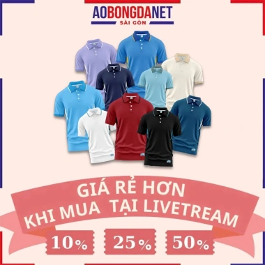 Áo Polo Thể Thao CV Daily - Áo Phông Cổ Màu Sắc Trẻ Trung, Vải Cao Cấp, Giá 150.000đ