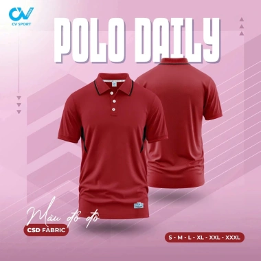 Áo Polo Thể Thao CV Daily - Áo Phông Cổ Màu Sắc Trẻ Trung, Vải Cao Cấp, Giá 150.000đ 7 Áo Polo Thể Thao CV Daily - Áo Phông Cổ Màu Sắc Trẻ Trung, Vải Cao Cấp, Giá 150.000đ 7
