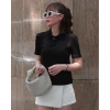 Áo Polo Trắng Đính Hoa Cúc Zara Xuất Giá 309.000 VNĐ Thoáng Mát và Thanh Lịch 2