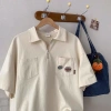 Áo polo unisex Myndi cotton 4 chiều, cổ, khóa kéo, năng động học việc, giá 119k 7