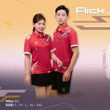 Áo Polo Wika Flick Chính Hãng - Chất liệu cao cấp, thấm hút mồ hôi, thoải mái, chỉ 190k