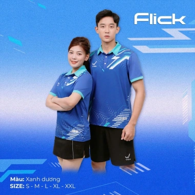 Áo Polo Wika Flick Chính Hãng - Chất liệu cao cấp, thấm hút mồ hôi, thoải mái, chỉ 190k