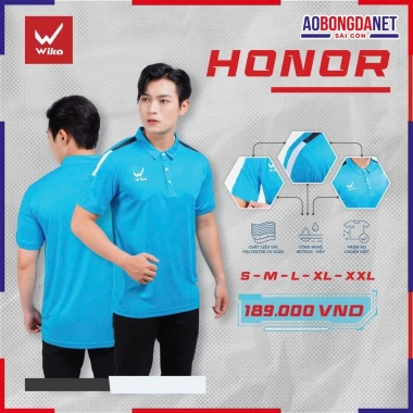 Áo Polo Wika Honor Chính Hãng Polyester Co Giãn Thoáng Mát Sang Trọng Giá 200k